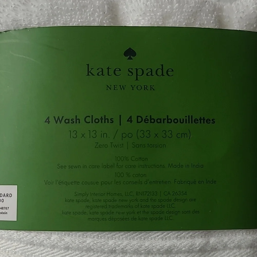 Kate Spade Bath Towel Set